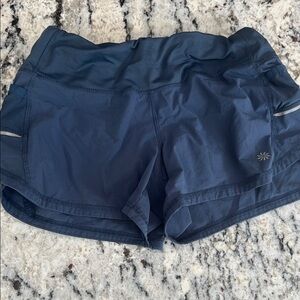 Athleta Blue Athletic Shorts Performance Design